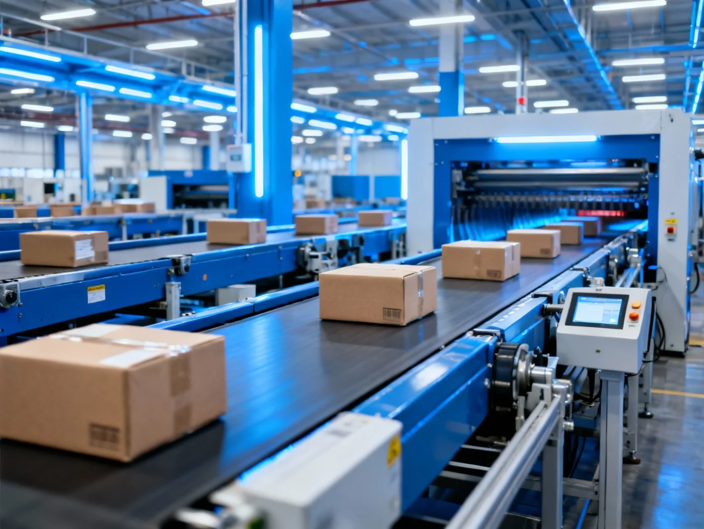 Centre de fulfillment e-commerce